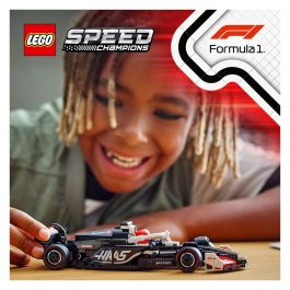 LEGO Speed Champions MoneyGram Haas F1 Team VF-24 Coche de Carreras, Juego de Construcción, 242 Piezas, 10+ Años