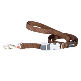Red Dingo Superlead Correa Ajustable Manos Libres para Perro Marrón 20mm Ancho 1.1-1.8m Largo Máx 30kg Nylon