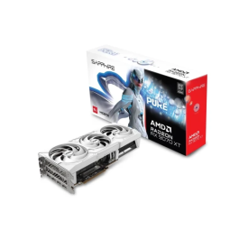 Sapphire Tarjeta Gráfica PURE RX 9070 XT GAMING OC AMD Radeon RX 9070 XT 16GB GDDR6 256BIT 2HDMI+2DP 3 Ventiladores 11348-02-20G