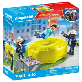 Playmobil Bomberos Con Colchoneta 71465 Set de Rescate para Niños +4 Años Precio: 20.50000029. SKU: B195JTH835