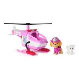 Paw Patrol Vehículo de Rescate de Bomberos Fire Rescue - Juguete Modelos Surtidos para Niños +3 Años - Medidas 20,3x25,4x8,13 cm