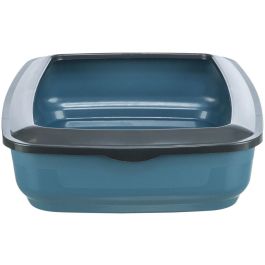 Trixie Cisco Arenero con Bordes para Gato de Plástico - 38x11x50 cm - Varios Colores