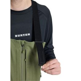 Pantalones para Nieve Burton Reserve Bib Verde Hombre M