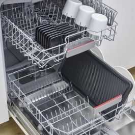 Severin RG2365 Parrilla Raclette para 8 personas, Placa de Cocción Cerámica 48 x 24 cm, 1300 W - Negro