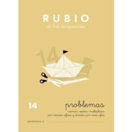 Cuaderno Rubio A5 Operaciones Y Problemas Nº 14 - Divisiones Por Una Cifra (+9 Años) (Set de 10) Precio: 12.89000024. SKU: B12XL86VNY