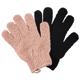 Juego De 2 Guantes Exfoliantes Cosmetic Club