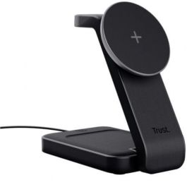 Trust Base de Carga Inalámbrica 3 en 1 MagSafe para iPhone, Apple Watch y AirPods 20W - 25464