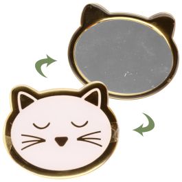 Caja de cosméticos gato 3 accesorios