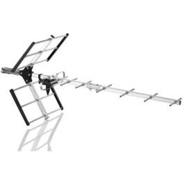 One For All SV9354 Antena de TV para Exteriores Freeview Full HD Filtro 4G Gris