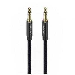 Vention BAWBF Cable Estéreo Jack 3.5 Macho a Jack 3.5 Macho 1m Negro, Conectores Dorados, Carcasa Aluminio Vention BAWBF Cable Estéreo Jack 3.5 Macho a Jack 3.5 Macho 1m Negro, Conectores Dorados, Carcasa Aluminio