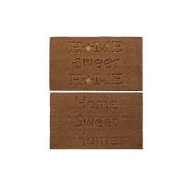 Felpudo Basicos DKD Home Decor Marron 45 x 2.3 x 75 cm (2 Unidades)