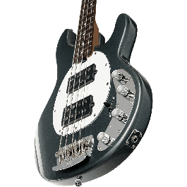 Sterling by Music Man StingRay Ray34 HH Bajo Eléctrico - Pastillas Humbucking Alnico - Mástil Arce - Charcoal Frost