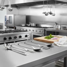 Tenedor Trinchar Acero Inox New Buffet Amefa 32 cm-3 mm