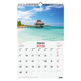 Calendario (2026) Finocam Pared Espiral Imagenes Mensual Para Escribir 250X400 Paisajes Paradisiacos Precio: 8.79000023. SKU: B177BMNKNW