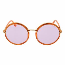 Guess Gafas GU7887 44Y 140 mm Gafas de Sol para Mujer Redondas Naranja Violeta
