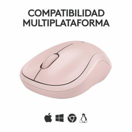 Ratón Logitech M240 Rosa