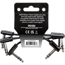 MXR Cable Ribbon Patch TRS 8 Cm - Pack de 3