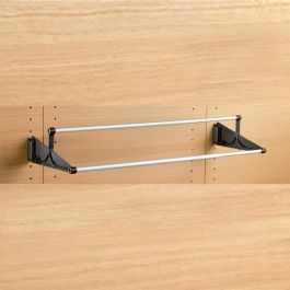 Servetto Zapatero Extensible 510-940mm para Armarios y Vestidores Sujeción Lateral/Frontal Plástico Aluminio Negro Precio: 17.95000031. SKU: B14LF832Z3