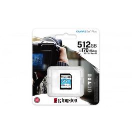 Kingston Technology Canvas Go! Plus memoria flash 512 GB SD Clase 10 UHS-I Kingston Technology Canvas Go! Plus memoria flash 512 GB SD Clase 10 UHS-I