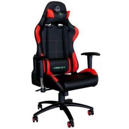 SILLA GAMER KEEP-OUT XS200PROR ROJA - BASE METAL - AJUSTE ALTURA - AJUSTE ÁNGULO TRASERO - APOYABRAZOS 2D - CILINDRO DE GAS CLASE 4