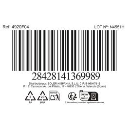 La Mediterranea Plato 16 cm "Alerre" MD, Diámetro 16 cm, Peso 320 g, Plato de Pared (24 Unidades)