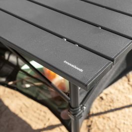 Mesa de Camping Plegable con Cesta y Funda Folble InnovaGoods Mesa de Camping Plegable con Cesta y Funda Folble InnovaGoods