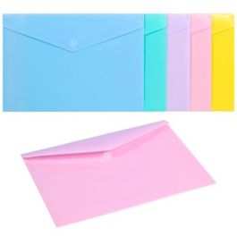 Carchivo Sobre Folio C-Velcro Pp Soft 200 Micras Pack 10 Colores Surtidos Pastel Precio: 6.50000021. SKU: B1AV3QVNPT
