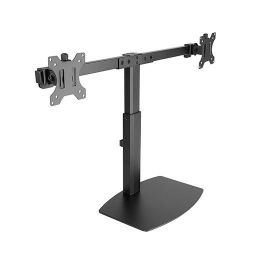 Soporte de Sobremesa para 2 Monitores TooQ DB1727TN-B/ Giratorio/ Inclinable/ hasta 6kg