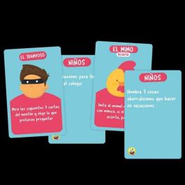 Asmodee Juego Guatafamily Padres e Hijos Juego de Rapidez e Imaginación para 3 Jugadores a partir de 8 Años 480 Cartas