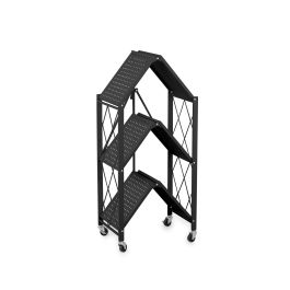 Confortime Estantería Plegable 3 Niveles 71 x 34 x 86 cm