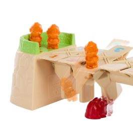 Mattel Games Hrc09 Juego Cocodrilo Comilón, sé el primero en cruzar el puente evitando al cocodrilo acechando, +5 años