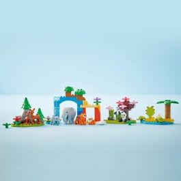 LEGO 10446 DUPLO My Town: Familias de animales salvajes 3 en 1 - Set de aprendizaje temprano con animales LEGO 10446 DUPLO My Town: Familias de animales salvajes 3 en 1 - Set de aprendizaje temprano con animales