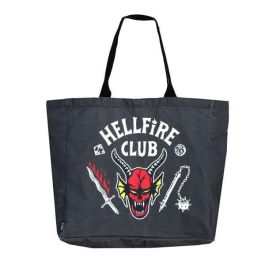 CERDÁ Bolsa Shopping Stranger Things Tote Bag - 48x43x17cm, 70% Poliéster, 30% Algodón Precio: 10.50000006. SKU: B1K5HMXV25