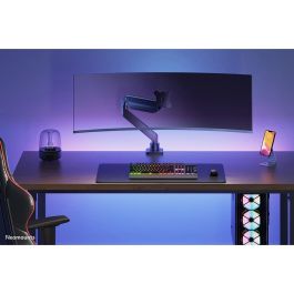 Neomounts NM-D775BLACKPLUS Soporte de Escritorio para Monitores de 10-49" (124 cm) hasta 18 kg, Resorte de Gas, Negro