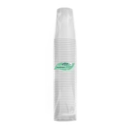 Inde Set de 50 Vasos Blancos 250 cc (18 Unidades)