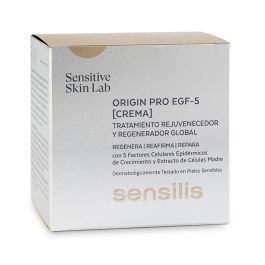 Sensilis Origin Pro EGF-5 Crema Textura Rica Antiarrugas Antiedad Tratamiento Facial Reafirmante 50 ml