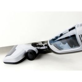Domo DO217SV Aspirador Escoba Vertical 2 en 1 14,4V Li-Ion Ciclónico con Cepillo Giratorio, Recogedor Extraíble, Autonomía 48 min y Depósito 0,5L