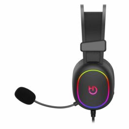 Hiditec Erys ARGB Auriculares Gaming Alámbricos Diadema Negro para PC, PS4, Xbox One, Switch con Micrófono y Sonido 50mm