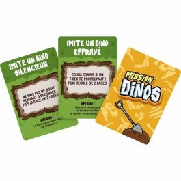 Goliath GOL1695822971321 Misión Dinos Juego de mesa