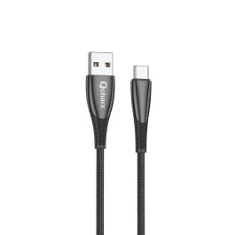 Qcharx international Cable USB A a Tipo C, carga rápida 3A, 18W, anti-rotura, 1m, gris oscuro Precio: 5.94999955. SKU: B1KMRN7E99