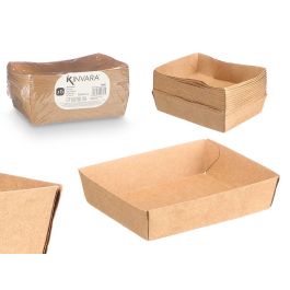 Set 15 Bandejas Servicio Kraft Peq Kinvara 21X10CM (24 Unidades) Precio: 51.59000044. SKU: B1CB6WRA56