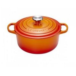 Le Creuset 21177240902430 Signature Bräter redonda 24 cm, 4.2 L, hierro fundido, apta para inducción, Naranja Precio: 271.49999965. SKU: B1DF4JMHXN