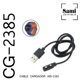 SAMI Cargador para Reloj WS-2385, Cargador de Reloj SAMI WS-2385, Cargador para Smartwatch Compatible con Relojes SAMI Precio: 6.50000021. SKU: B1DMJ8JJLK