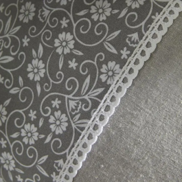 Today Cojín CHARME Estampado x Chambray x Bordado Capucine TOD1700216733065 30 x 50 cm