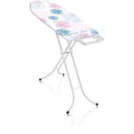 LEIFHEIT 72577 Classic M Tabla de planchar básica, tabla de planchar 120x38 cm, regulable en altura con reposapiernas fijo