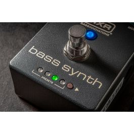 MXR Fx Bass Synth Pedal para Bajo Analógico Vintage con Sub-Octava y Modulación