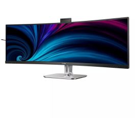 Philips Monitor Profesional 49B2U6900CH 48.8" Curvo Dual QHD Webcam USB-C Negro