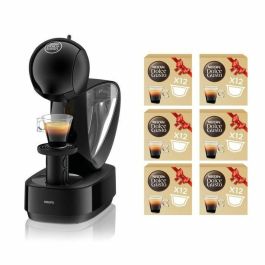 Krups Nescafé Dolce Gusto Infinissima yy5056fd negro + 6 cajas de café orgánico, oferta de antigaspillage