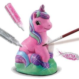 Moldura y pintura - Unicornio - SES CREATIVE - Fácil de rellenar con yeso y agua