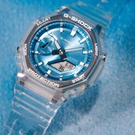 Reloj Hombre Casio G-Shock BRIGHT METALLIC - LIGHT BLUE (Ø 44,5 mm)